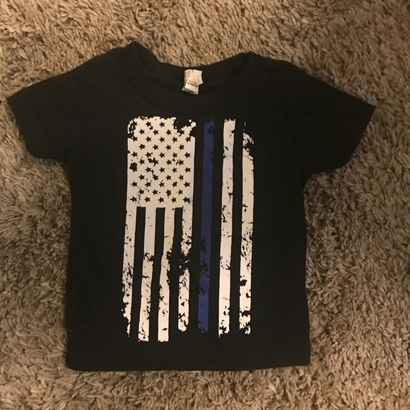 Thin Blue Line T-shirt - Picture 1 of 1